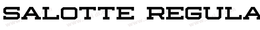 salotte regular字体转换 salotte regular字体转换